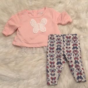 Baby girl two piece outfit